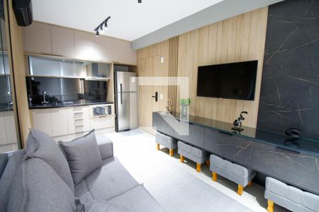 Studio à venda com 48m², 1 quarto e 1 vagaSala