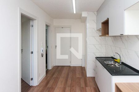 Sala e Cozinha de apartamento para alugar com 1 quarto, 24m² em Vila Prudente, São Paulo