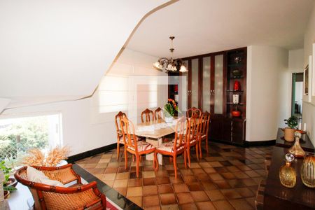 Sala de jantar  de apartamento à venda com 6 quartos, 400m² em Sion, Belo Horizonte