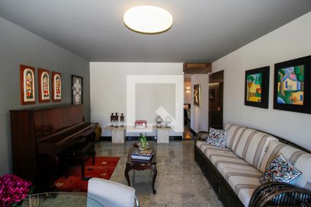 Sala de apartamento à venda com 6 quartos, 400m² em Sion, Belo Horizonte