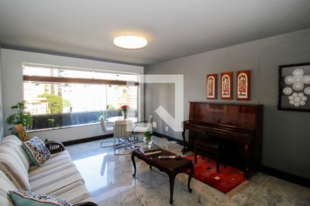 Sala de apartamento à venda com 6 quartos, 400m² em Sion, Belo Horizonte