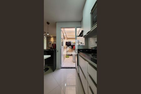 Cozinha de apartamento à venda com 2 quartos, 50m² em Jardim Paraiso, Santo André