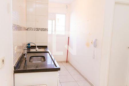 Cozinha e Área de Serviço de apartamento para alugar com 2 quartos, 40m² em Vila São Francisco (zona Leste), São Paulo