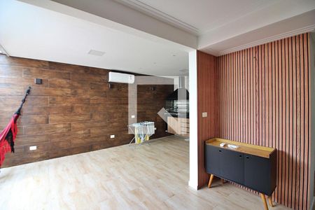 Sala e Espaço Gourmet de casa de condomínio para alugar com 3 quartos, 232m² em Vila Sao Leopoldo, São Bernardo do Campo