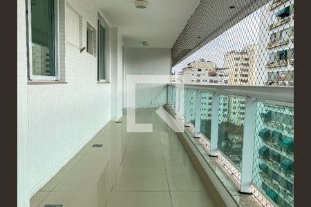 Varanda de apartamento para alugar com 3 quartos, 127m² em Icaraí, Niterói