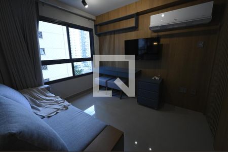 Sala de apartamento para alugar com 1 quarto, 52m² em Setor Bueno, Goiânia