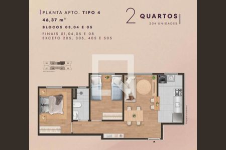 Apartamento à venda com 1 quarto, 46m² em Jardim Riacho das Pedras, Contagem