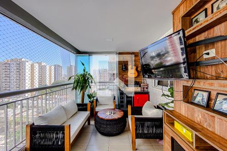 Varanda da Sala de apartamento à venda com 3 quartos, 112m² em Mooca, São Paulo