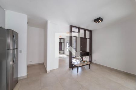 Sala de apartamento para alugar com 1 quarto, 43m² em Santo Amaro, São Paulo