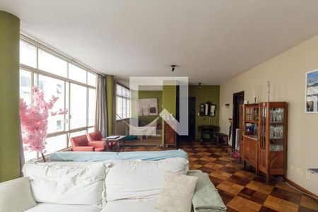 Sala de apartamento à venda com 3 quartos, 178m² em Santa Cecília, São Paulo