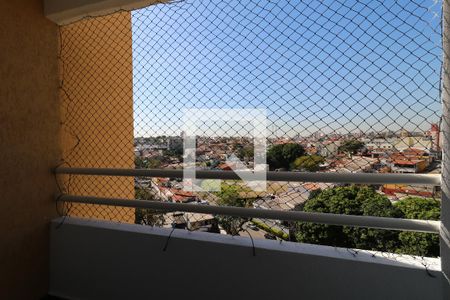Sacada da Sala de apartamento à venda com 2 quartos, 64m² em Vila Alto de Santo Andre, Santo André