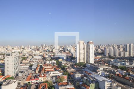 Vista da Sala e Sacada de apartamento à venda com 2 quartos, 70m² em Bom Retiro, São Paulo