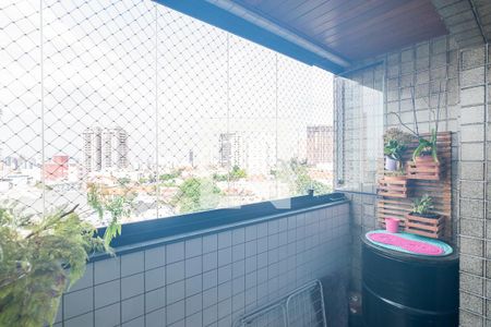 Varanda de apartamento à venda com 3 quartos, 97m² em Campestre, Santo André