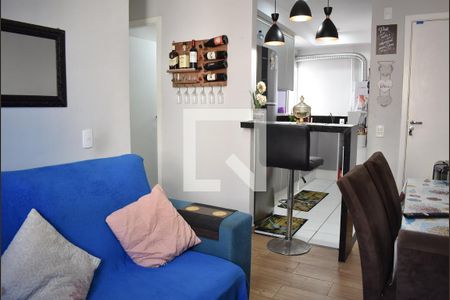 Sala de apartamento para alugar com 2 quartos, 45m² em Campo Grande, Rio de Janeiro