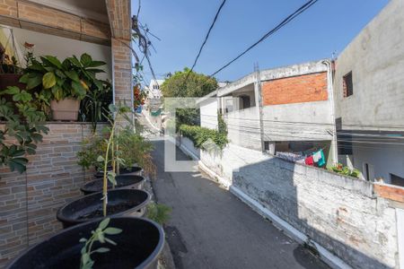 Vista da varanda da sala  de casa à venda com 2 quartos, 128m² em Vila Nogueira, Diadema