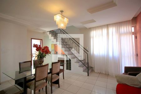 Sala de apartamento à venda com 4 quartos, 191m² em Palmares, Belo Horizonte