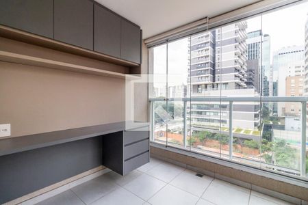 Varanda de apartamento para alugar com 1 quarto, 43m² em Jardim Paulistano, São Paulo