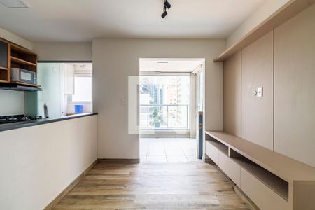 Sala de apartamento para alugar com 1 quarto, 43m² em Jardim Paulistano, São Paulo