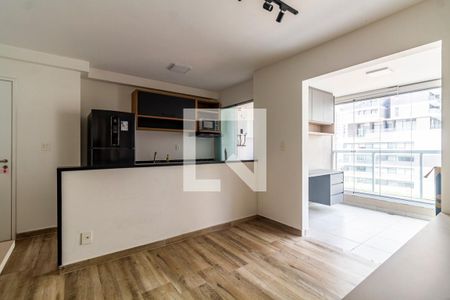 Sala de apartamento para alugar com 1 quarto, 43m² em Jardim Paulistano, São Paulo