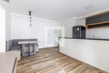 Sala de apartamento para alugar com 1 quarto, 43m² em Jardim Paulistano, São Paulo