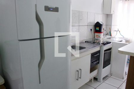 Cozinha de apartamento à venda com 1 quarto, 42m² em Cidade Intercap, Taboão da Serra