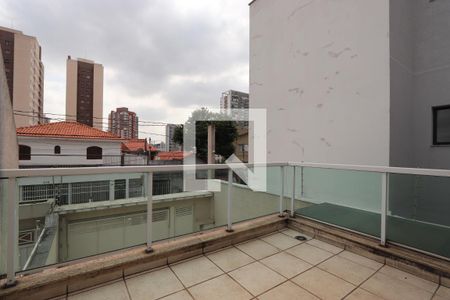 Varanda da Suíte Master de casa à venda com 5 quartos, 196m² em Parque da Vila Prudente, São Paulo