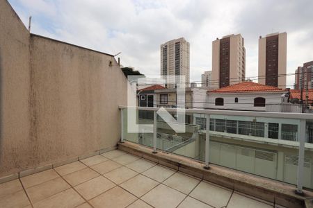Varanda da Suíte Master de casa à venda com 5 quartos, 196m² em Parque da Vila Prudente, São Paulo
