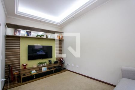 Sala de TV de casa para alugar com 4 quartos, 422m² em Vila Assunção, Santo André