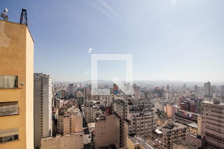 Vista da Sala de apartamento para alugar com 1 quarto, 30m² em República, São Paulo