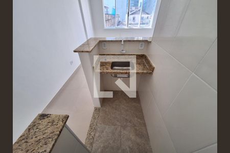 Cozinha de apartamento à venda com 1 quarto, 26m² em Centro, Rio de Janeiro