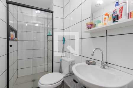 Banheiro de apartamento para alugar com 1 quarto, 32m² em Santo Amaro, São Paulo