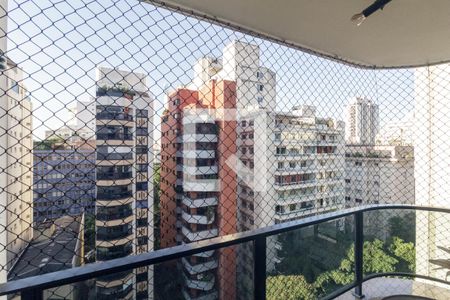 Varanda da Sala de apartamento à venda com 4 quartos, 270m² em Higienópolis, São Paulo