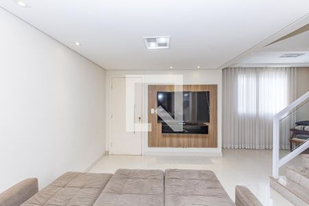 Sala de casa de condomínio à venda com 3 quartos, 126m² em Vila Madeira, Nova Lima