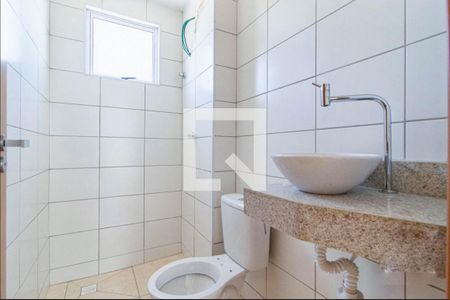 Banheiro social de apartamento à venda com 2 quartos, 48m² em Bandeirantes (pampulha), Belo Horizonte