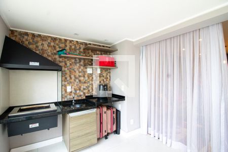 Varanda gourmet de kitnet/studio à venda com 1 quarto, 38m² em Jardim Flor da Montanha, Guarulhos