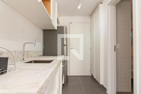 Cozinha de kitnet/studio à venda com 1 quarto, 30m² em Pinheiros, São Paulo