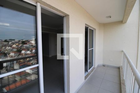 Sala / Cozinha - Varanda de apartamento para alugar com 3 quartos, 89m² em Vila Ester (zona Norte), São Paulo