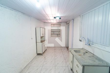 Cozinha e Área de Serviço de casa para alugar com 1 quarto, 35m² em Vila Guarani (zona Sul), São Paulo