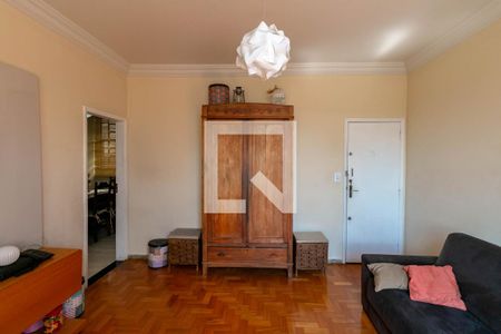 Sala de apartamento à venda com 3 quartos, 90m² em Grajaú, Belo Horizonte