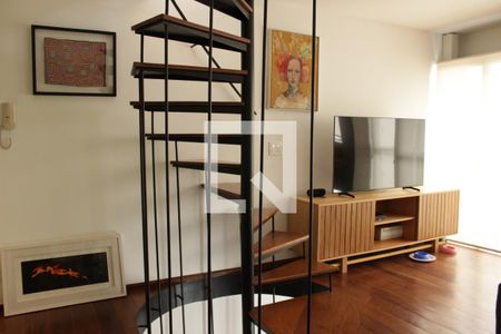 Sala de apartamento à venda com 1 quarto, 94m² em Jardim Paulista, São Paulo