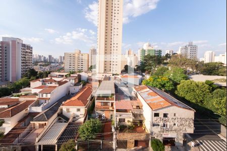 Sacada - Home Office - Vista de apartamento à venda com 1 quarto, 37m² em Vila Gumercindo, São Paulo