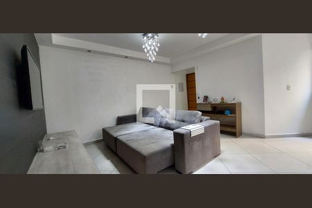 Sala de apartamento à venda com 2 quartos, 120m² em Vila Alzira, Santo André