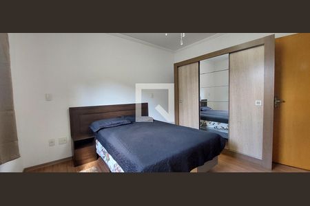 Quarto 1 suíte de apartamento à venda com 2 quartos, 120m² em Vila Alzira, Santo André