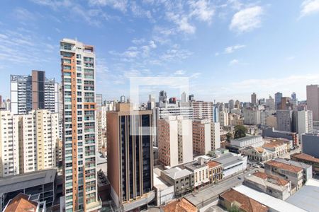 Vista da Varanda de kitnet/studio para alugar com 1 quarto, 33m² em Centro, Curitiba