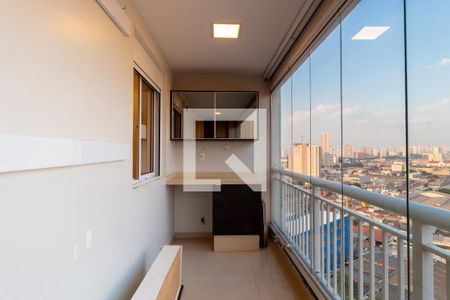 Varanda  de apartamento para alugar com 3 quartos, 73m² em Mooca, São Paulo