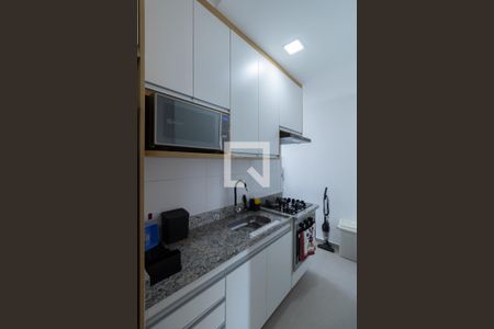 Sala e Cozinha Integrada de apartamento para alugar com 2 quartos, 35m² em Vila Santana, São Paulo