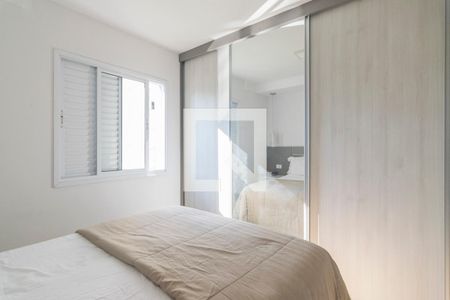 Quarto 1 Suite de apartamento à venda com 2 quartos, 60m² em Vila Valparaíso, Santo André