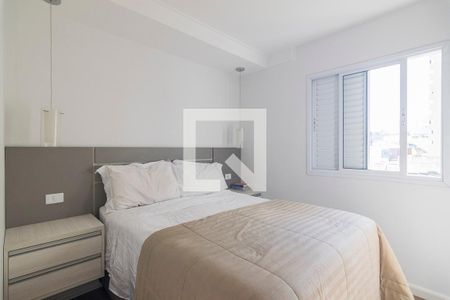 Quarto 1 Suite de apartamento à venda com 2 quartos, 60m² em Vila Valparaíso, Santo André