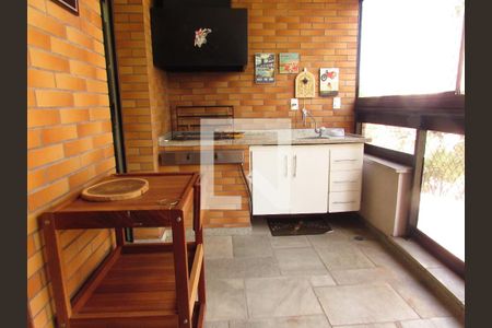 Área gourmet de apartamento à venda com 4 quartos, 196m² em Vila Andrade, São Paulo