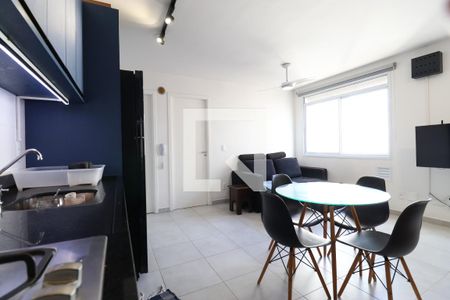 Cozinha de apartamento para alugar com 1 quarto, 35m² em Vila Leopoldina, São Paulo